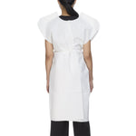McKesson Patient Exam Gown Open Back, One Size Fits Most, White -Case of 50