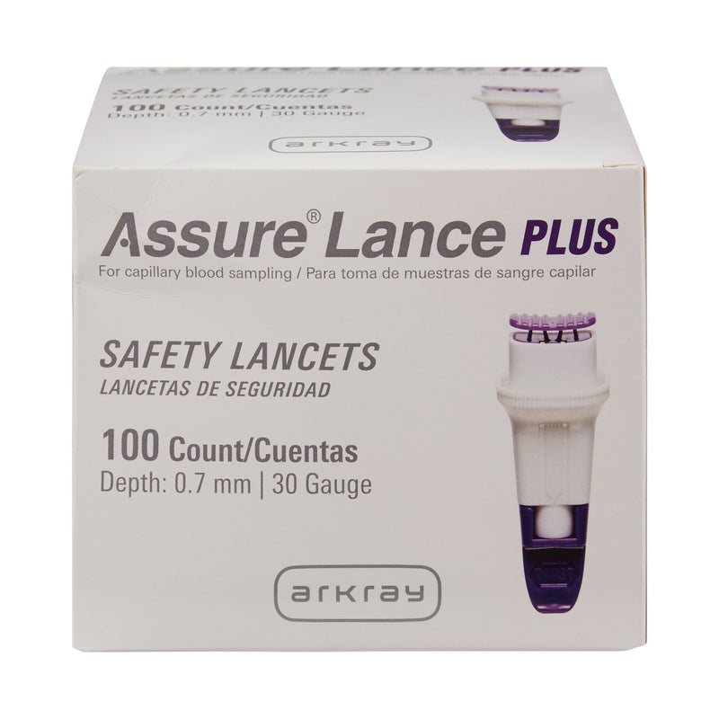 Assure Lance Plus Safety Lancet -Box of 100