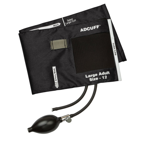 Adcuff Inflation System, Black, Large -Each