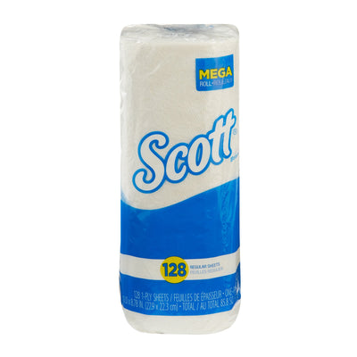 Scott Kitchen Paper Towel, 128 perforated sheets per roll -Case of 20