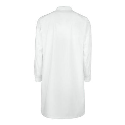 Fashion Seal Healthcare Knit Cuff Lab Coat, Medium, White -Each