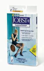 JOBST Ultrasheer Female Knee-High Compression Stockings, Medium, Natural -1 Pair