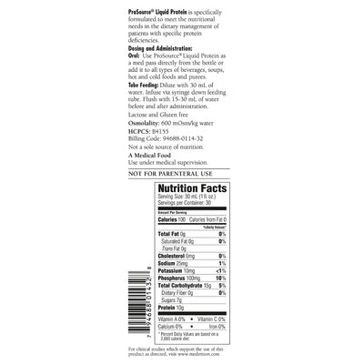 ProSource Protein Supplement, 30 oz. Bottle -Case of 4