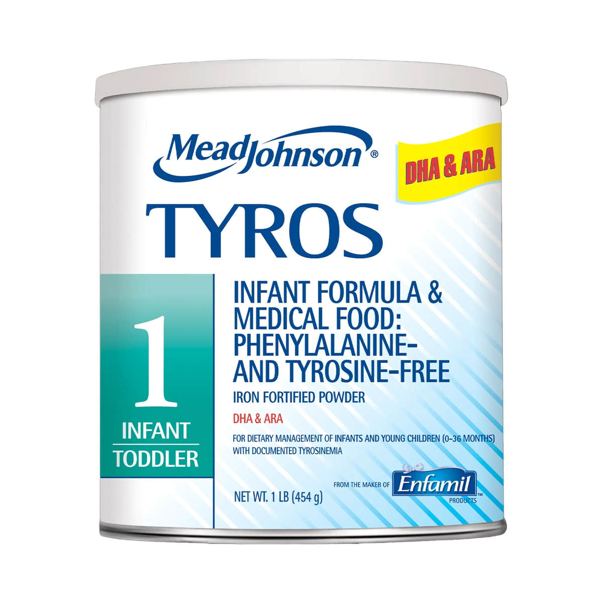 Tyros 1 Pediatric Oral Supplement, Vanilla, 16 oz. Can -Case of 6