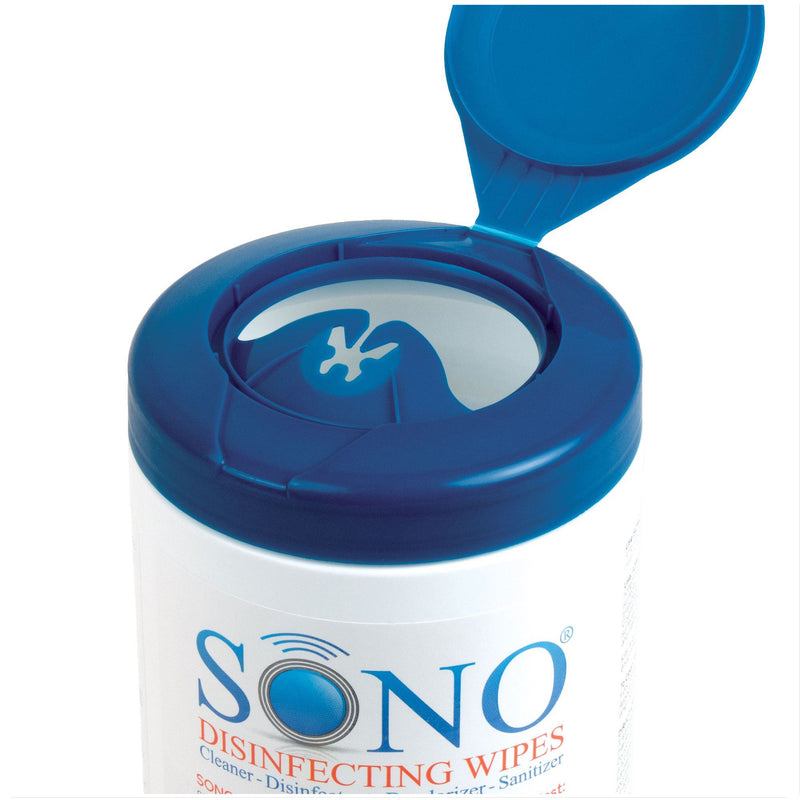 Sono Premoistened Surface Disinfectant Cleaner Wipes, 80ct -Box of 6