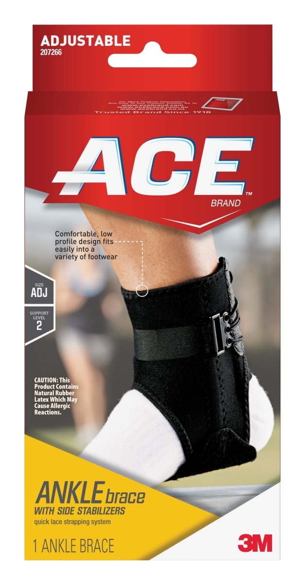3M Ace Lace-Up Ankle Brace - Moderate Support for Injured Ankles