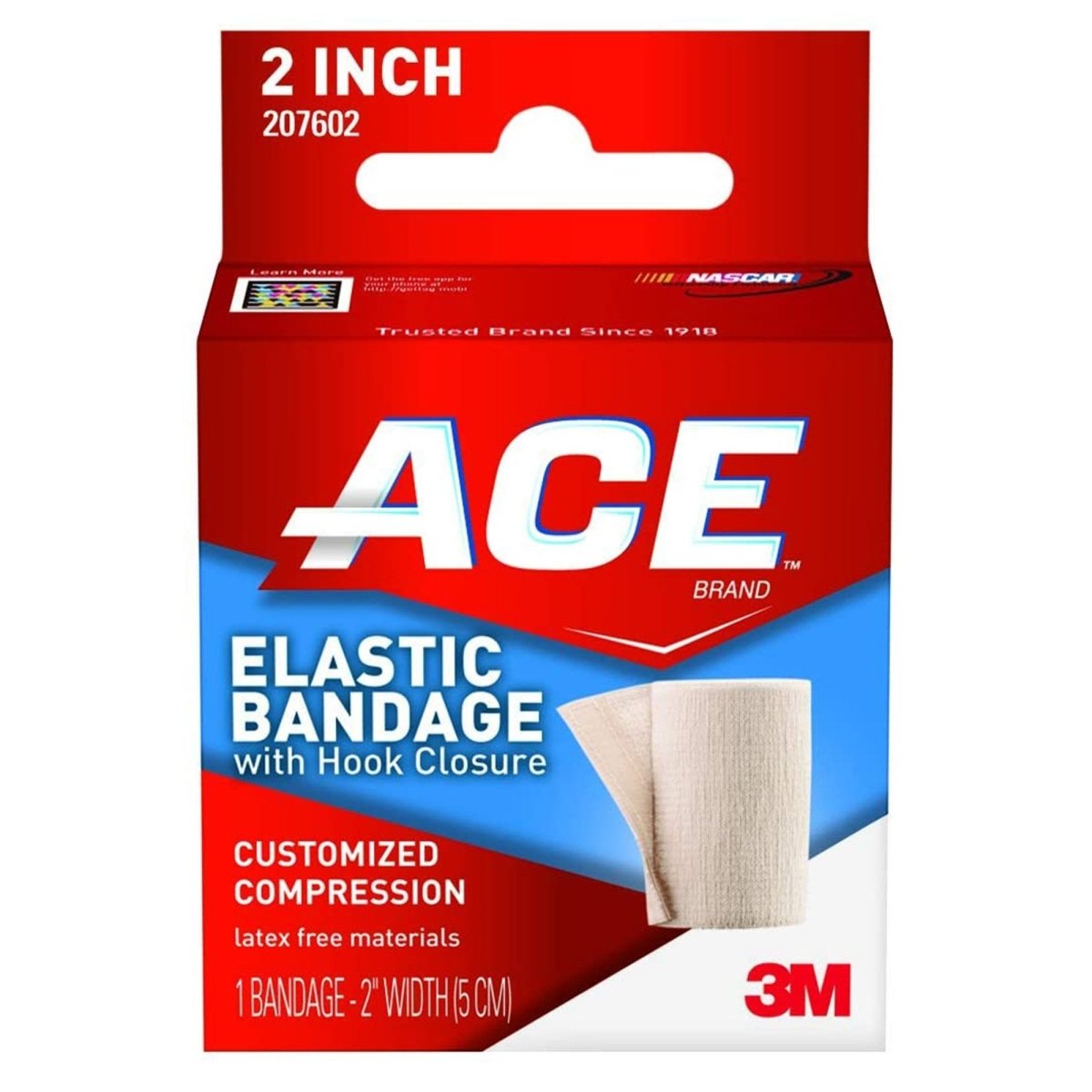 3M Ace Single Hook And Loop Closure Elastic Bandage - 500543_EA - 1