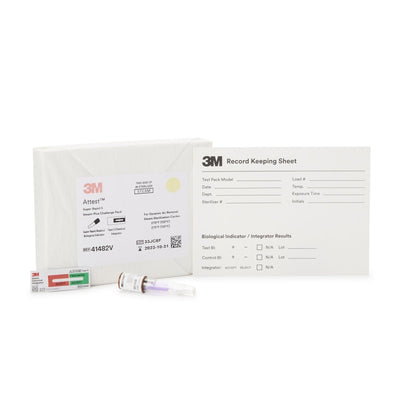 3M Attest Super Rapid 5 Steam Plus Sterilization Biological Indicator Challenge Pack - 852279_CS - 1