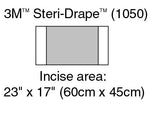 3M Steri Drape Sterile Large Incise Surgical Drape - 5721_BX - 1