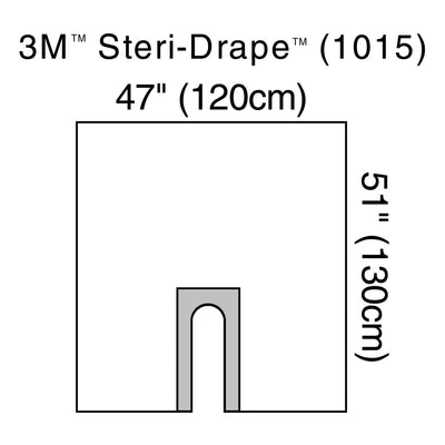 3M Steri Drape Sterile Orthopedic U Drape - 5716_BX - 1
