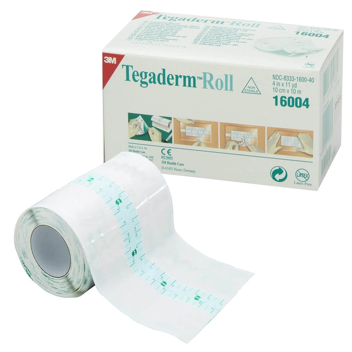 3M Tegaderm Transparent Film Dressing Roll - 521719_CS - 1