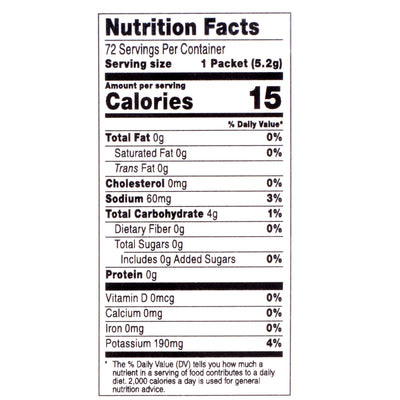 Thick & Easy Nectar Consistency Beverage Thickener, Decaffeinated Tea, 0.18 oz. Packet -Case of 72