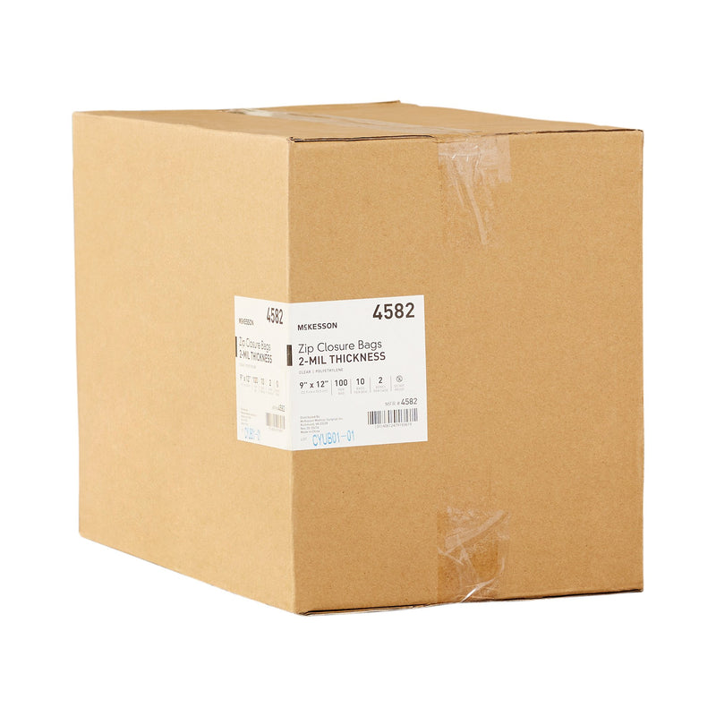McKesson Zip Closure Bag, 9 X 12 Inches -Bag of 1