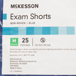 McKesson Patient Exam Shorts, Medium -Bag of 25