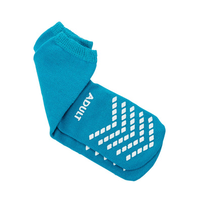 McKesson Slipper Socks, Large, Teal -Case of 48
