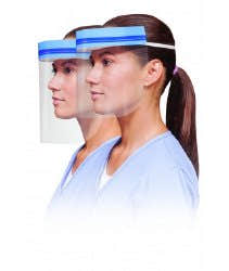 Crosstex Wraparound Face Shield -Case of 72