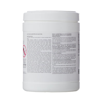 Metrex CaviWipes Surface Disinfectant Alcohol-Based Wipes, Non-Sterile, Disposable, Alcohol Scent, Canister, 6 X 6.75 Inch -Can of 1