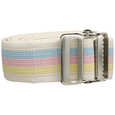 McKesson Gait Belt Heavy Duty, 60 Inch, Pastel Stripe -Case of 48