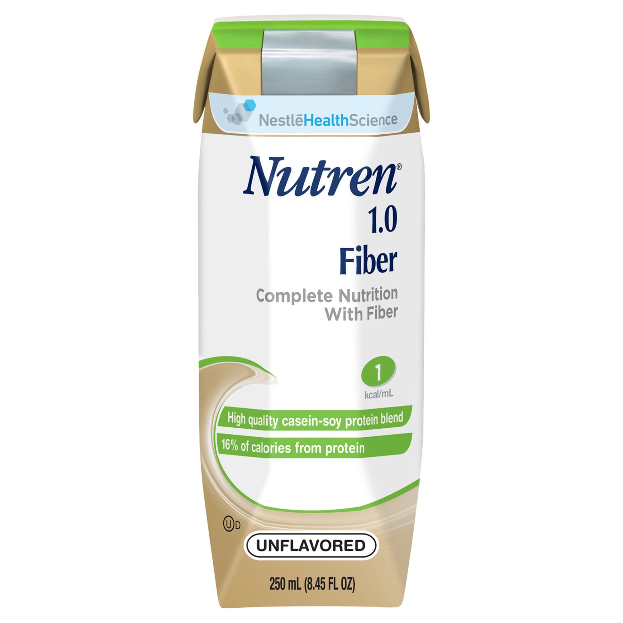 Nutren 1.0 Fiber Ready to Use Tube Feeding Formula -Case of 24