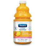 Thick-It Clear Advantage Nectar Consistency Thickened Beverage, Orange, 64 oz. Bottle -Case of 4