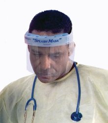 Splash Mask Face Shield -Case of 50