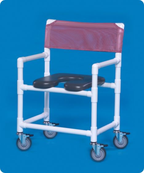 ipu Shower Chair Fixed Arm -Each