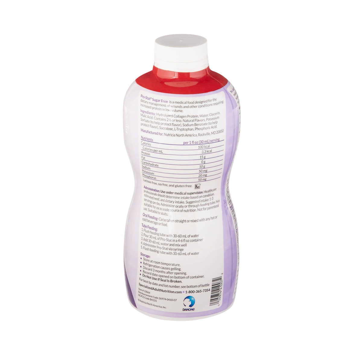 Pro-Stat Sugar-Free Protein Supplement, Cherry, 30 oz. Bottle -Case of 6