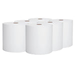 Scott Hardwound Continuous Roll Paper Towels, White, 8" x 950' -Case of 6