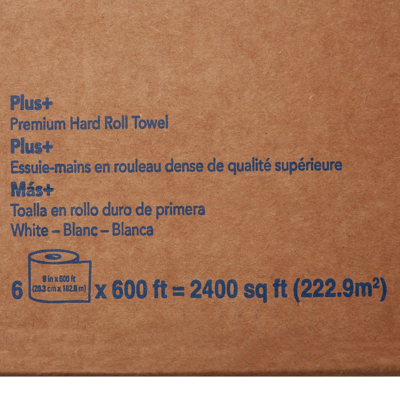 Scott Essential White Paper Towel, 8 Inch x 600 Foot -Case of 6