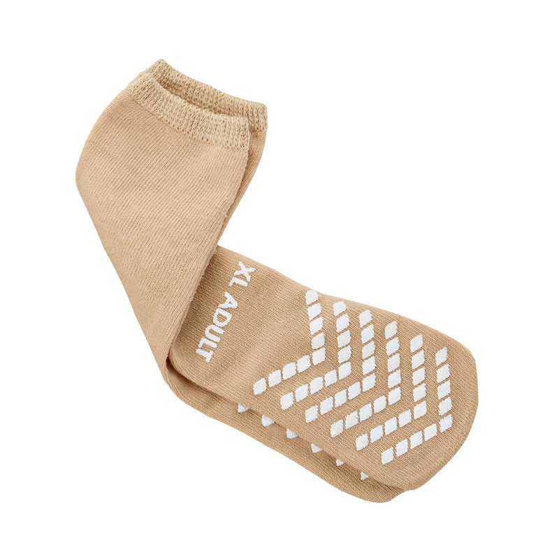 McKesson Slipper Socks, X-Large, Tan -Case of 48