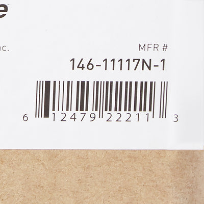 McKesson Fixed Arm Steel Folding Commode Chair, 15½ – 22 Inch -Each