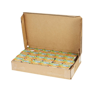 Thick & Easy Clear Honey Consistency Thickened Beverage, Orange Juice, 4 oz. Cup -Case of 24