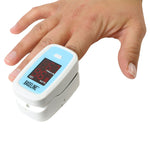 FEI Baseline Fingertip Pulse Oximeter, Battery Operated Visible Alarm -Each
