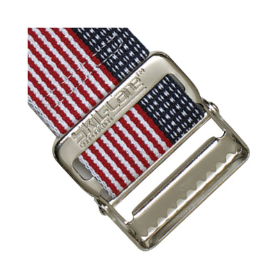 SkiL-Care Heavy-Duty Gait Belt with Metal Buckle, Stars & Stripes, 72 Inch -Each