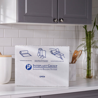 McKesson Super Plus Duty Clear Trash Bags, 60 gal, 1.15 Mil -Case of 100