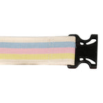 McKesson Gait Belt w/ Derlin Buckle, 60 Inch, Pastel Stripe -Case of 48