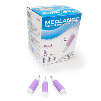 Medlance Plus Safety Lancets -Case of 2000