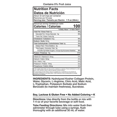 LiquaCel Concentrated Liquid Protein, Unflavored, 32 oz. Bottle -Bottle of 1