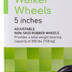 McKesson Walker Wheels, 5-inch Diameter -1 Pair