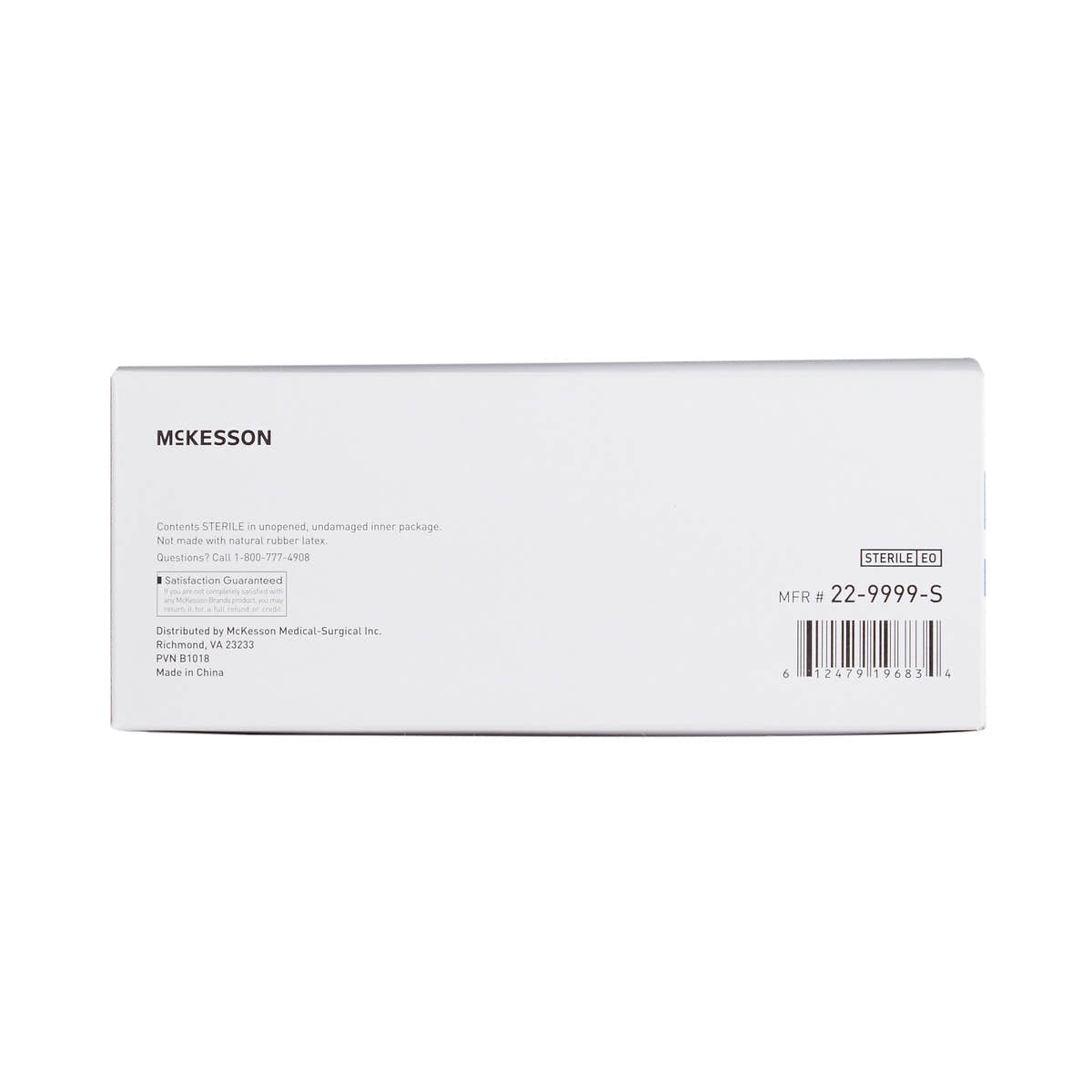 McKesson Tongue Depressors Junior 5.5" Length Wood, Sterile, 15.9 mm -Case of 1000