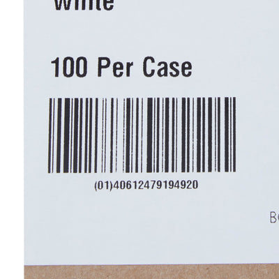 McKesson Exam Cape, White, 21 X 30 Inch -Case of 100