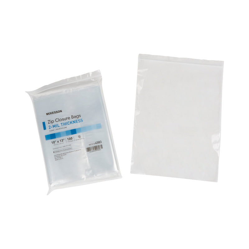 McKesson Zip Closure Bag, 10 X 13 Inches -Box of 1