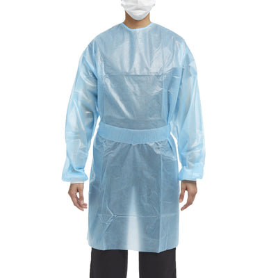 McKesson Full Back Chemotherapy Procedure Gown, Medium -Bag of 10