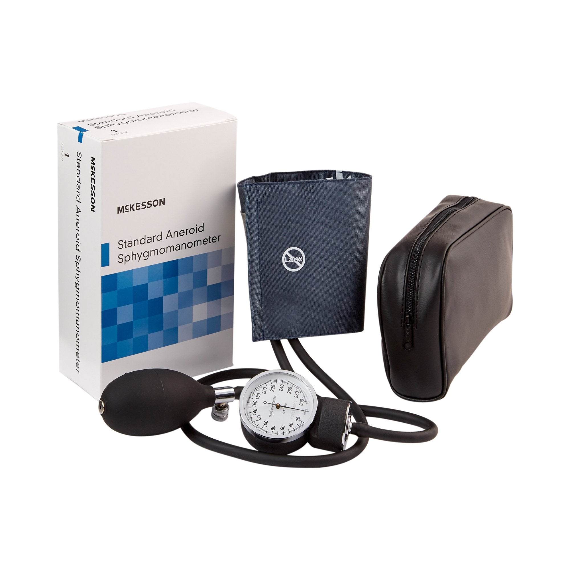 McKesson Brand Aneroid Sphygmomanometer with Cuff,  Small -Box of 1