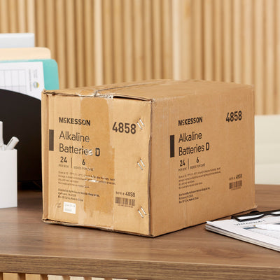 McKesson D Alkaline Batteries -Box of 24