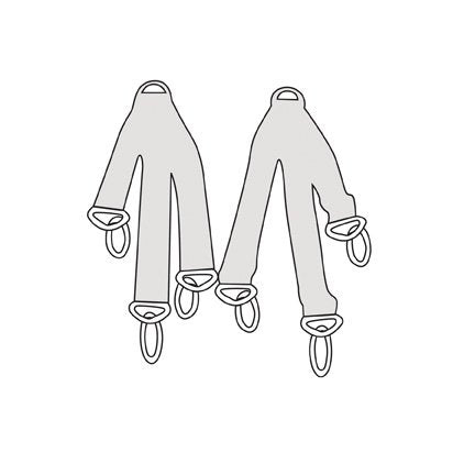 Drive Medical Straps -1 SEt