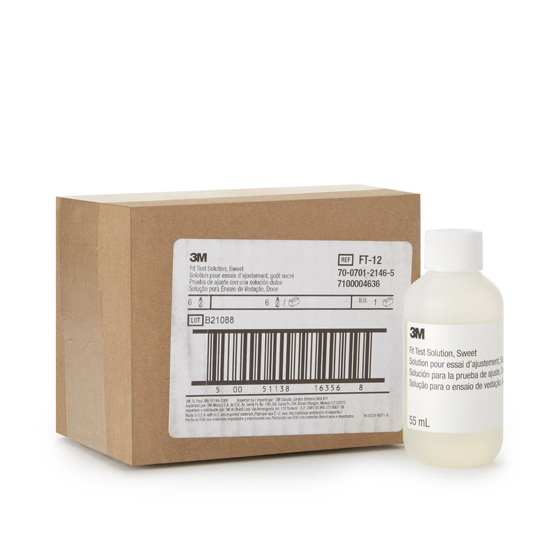 3M Sweet Fit Test Solution -Case of 6