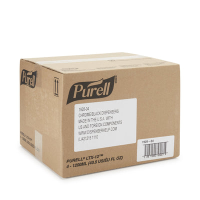 Purell LTX-12 Hand Hygiene Dispenser, 1200 mL -Case of 4