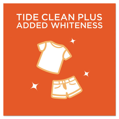 Tide Plus Bleach Powder Laundry Detergent -Case of 2