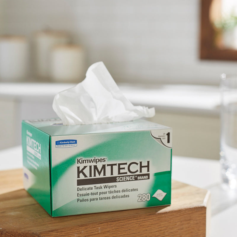 Kimtech Science Kimwipes Delicate Task Wipes -Box of 280
